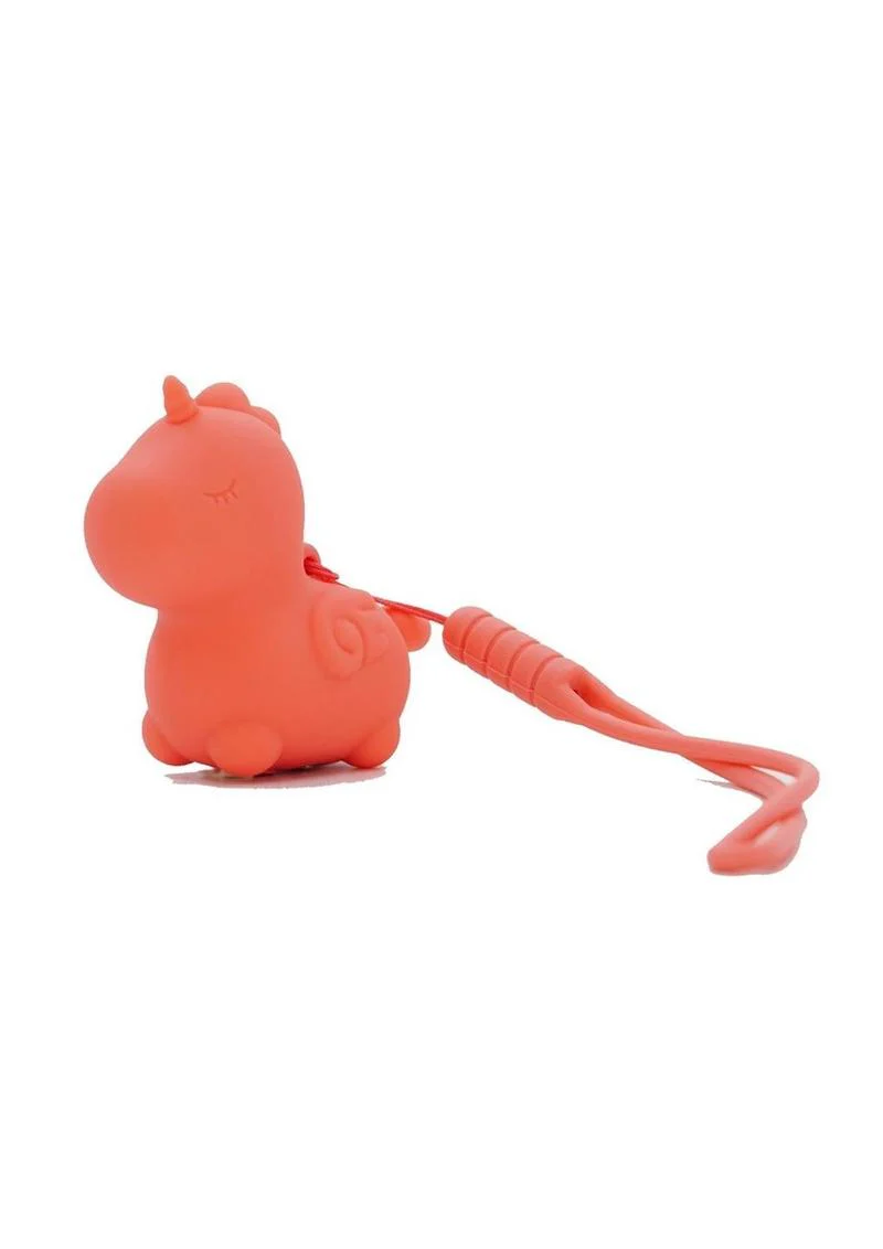 Unihorn Mini Peachy Pony Rechargeable Silicone Clitoral Vibrator - Image 3