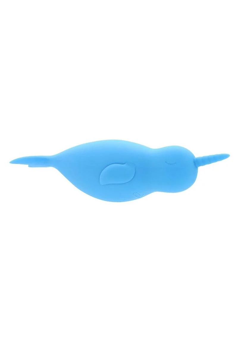 Unihorn Of The Sea Neigh Mo The Narwhal Rechargeable Silicone Vibrator - Image 3