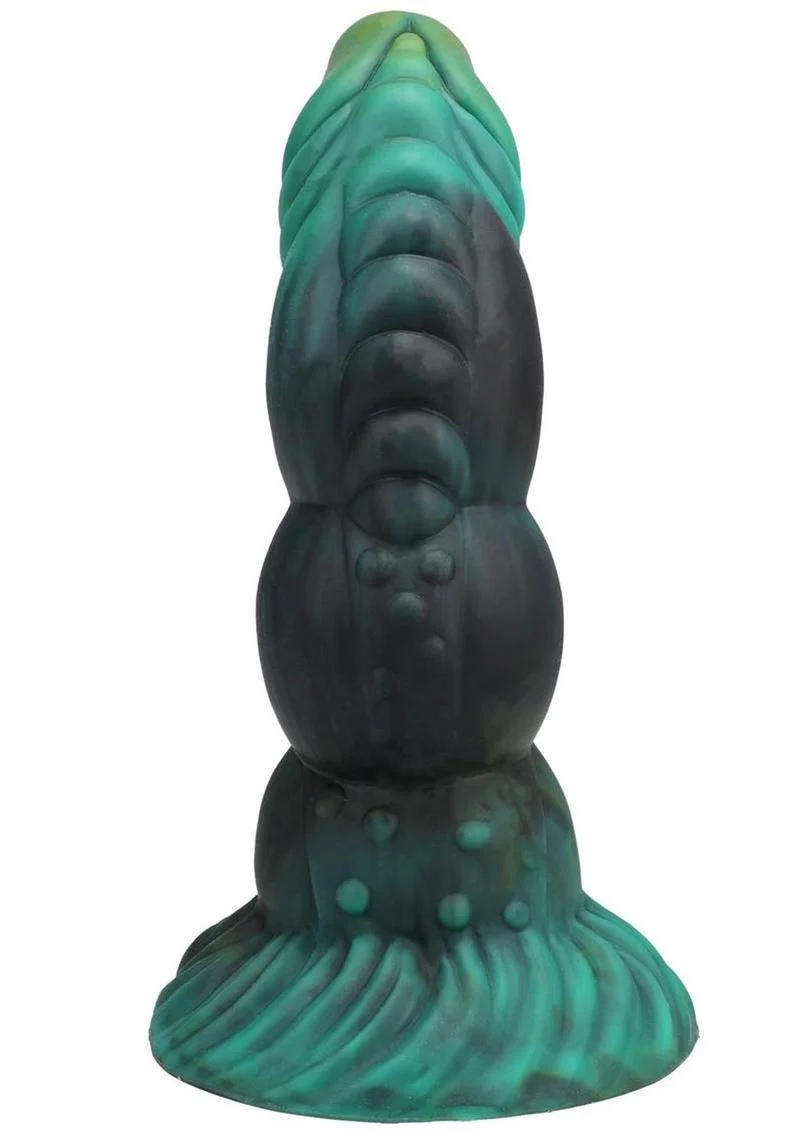 Vac-U-Lock Fantasy Fuckers Green Serpent Silicone Dildo - Image 3