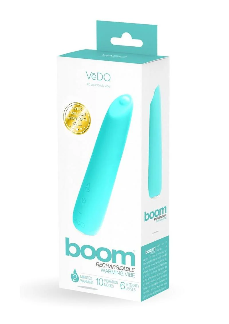 Vedo Boom Rechargeable Silicone Ultra Warming Vibrator - Image 10