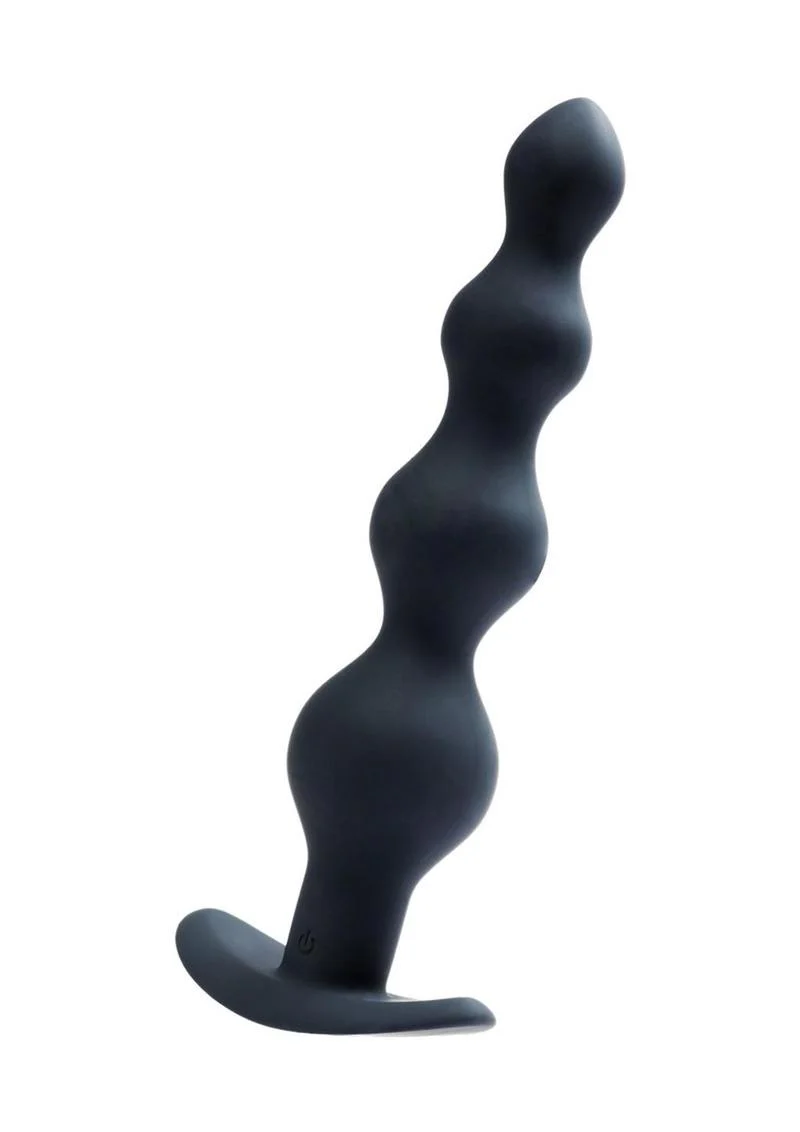 Vedo Earth Quaker Rechargeable Silicone Anal Beads - Just - Image 3