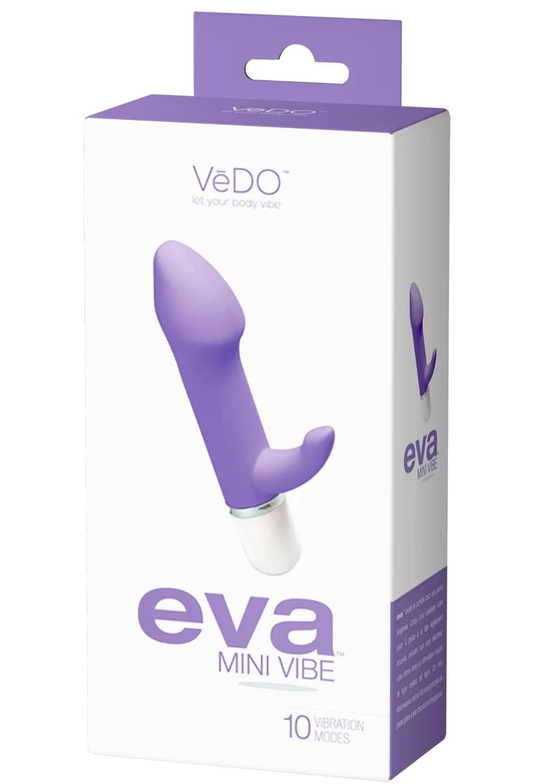 Vedo Eva Silicone Mini Vibrator - Orgasmic Orchid - Image 2