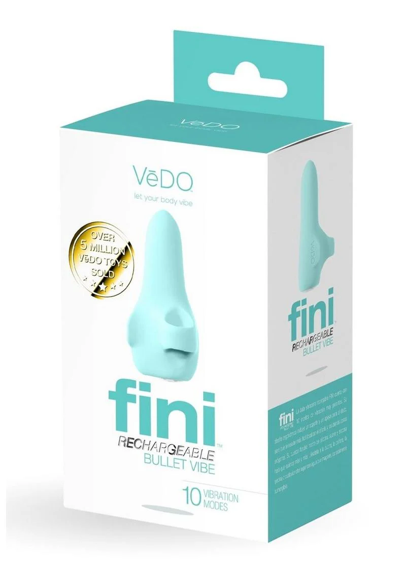 Vedo Fini Rechargeable Silicone Finger Vibrator - Image 6