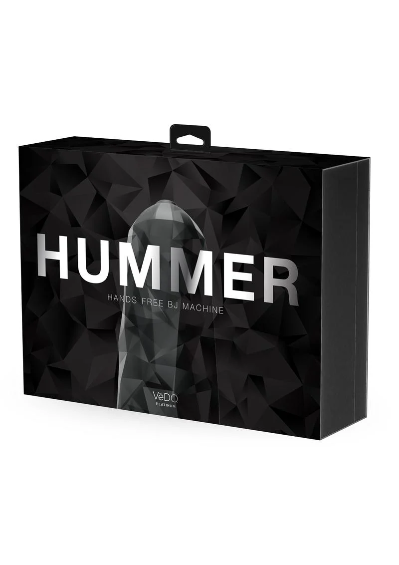 Vedo Hummer Super BJ Machine with Remote Control - Black Pearl - Image 2