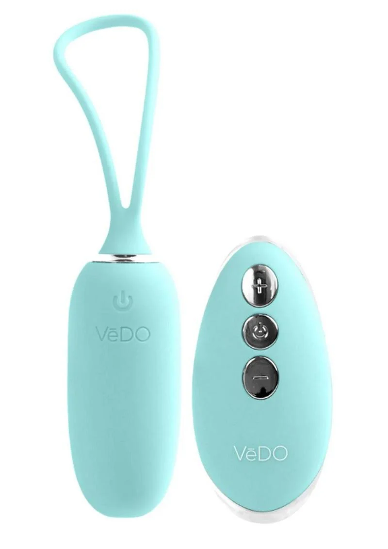 Vedo Kiwi Rechargeable Silicone Insertable Bullet Vibrator with Remote Control - Tease Me - Image 4