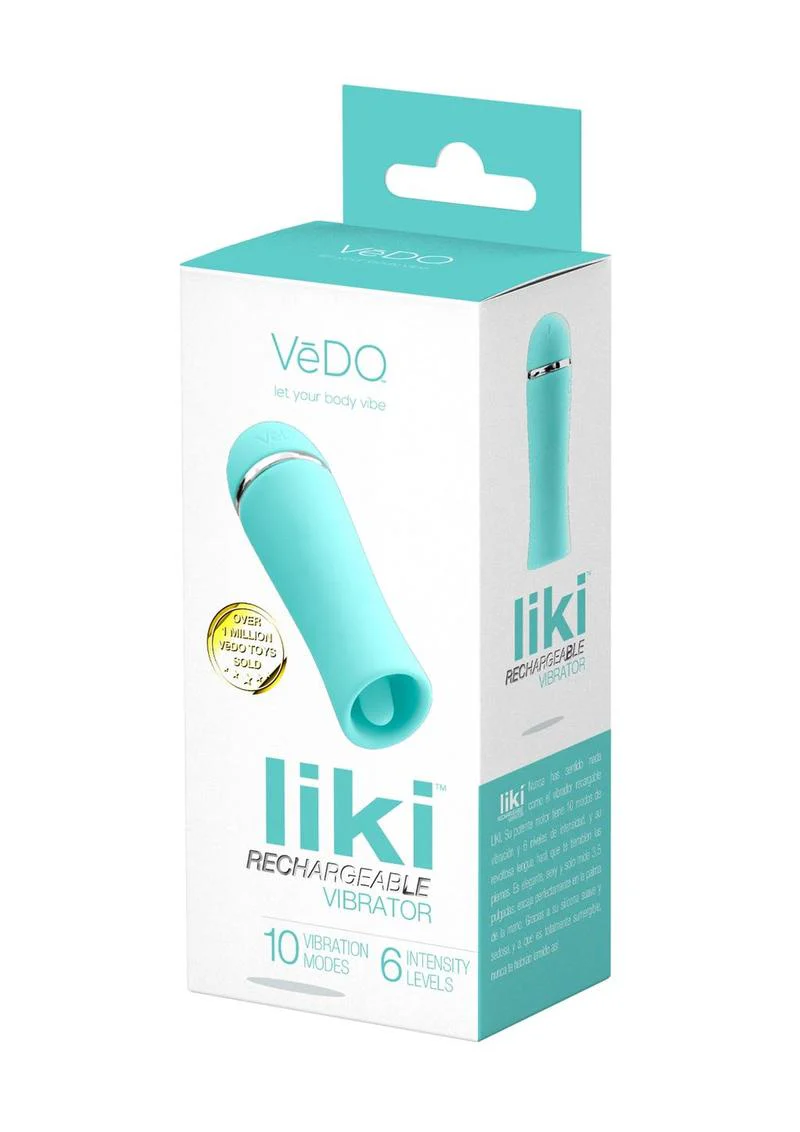 Vedo Liki Rechargeable Silicone Flicker Clitoral Vibrator - Image 6