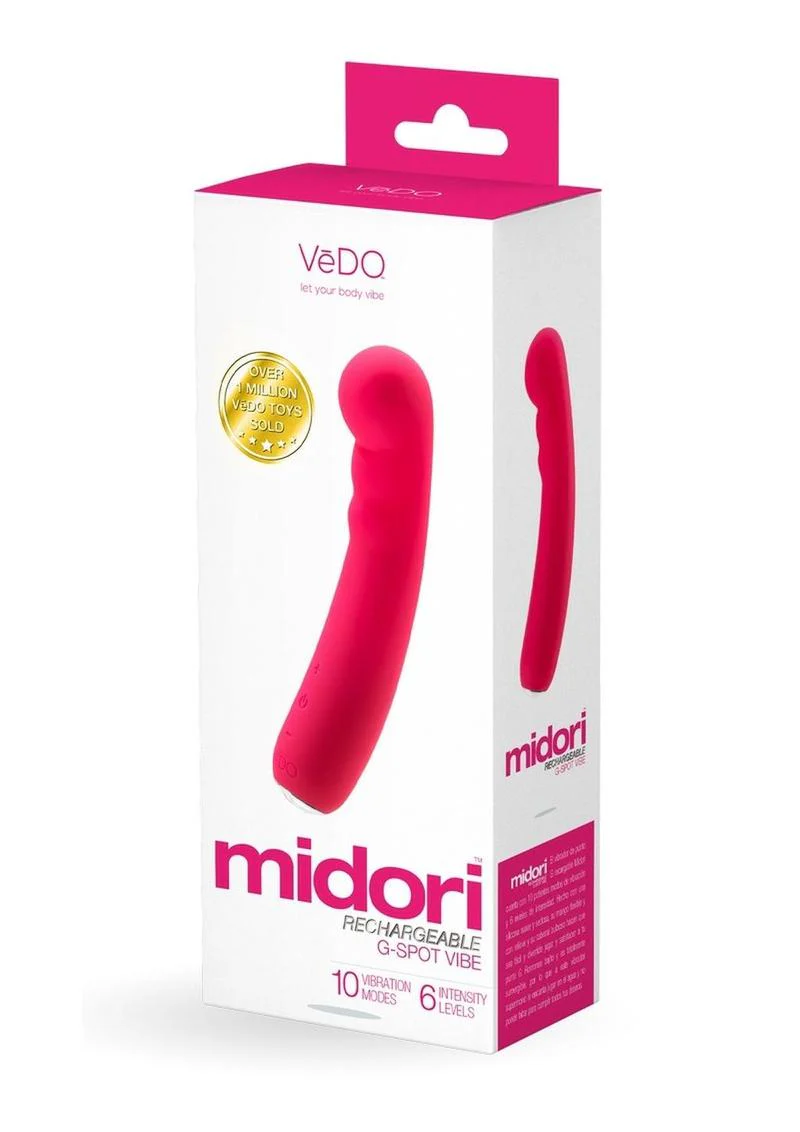 Vedo Midori Rechargeable Silicone G-Spot Vibrator - Foxy - Image 2