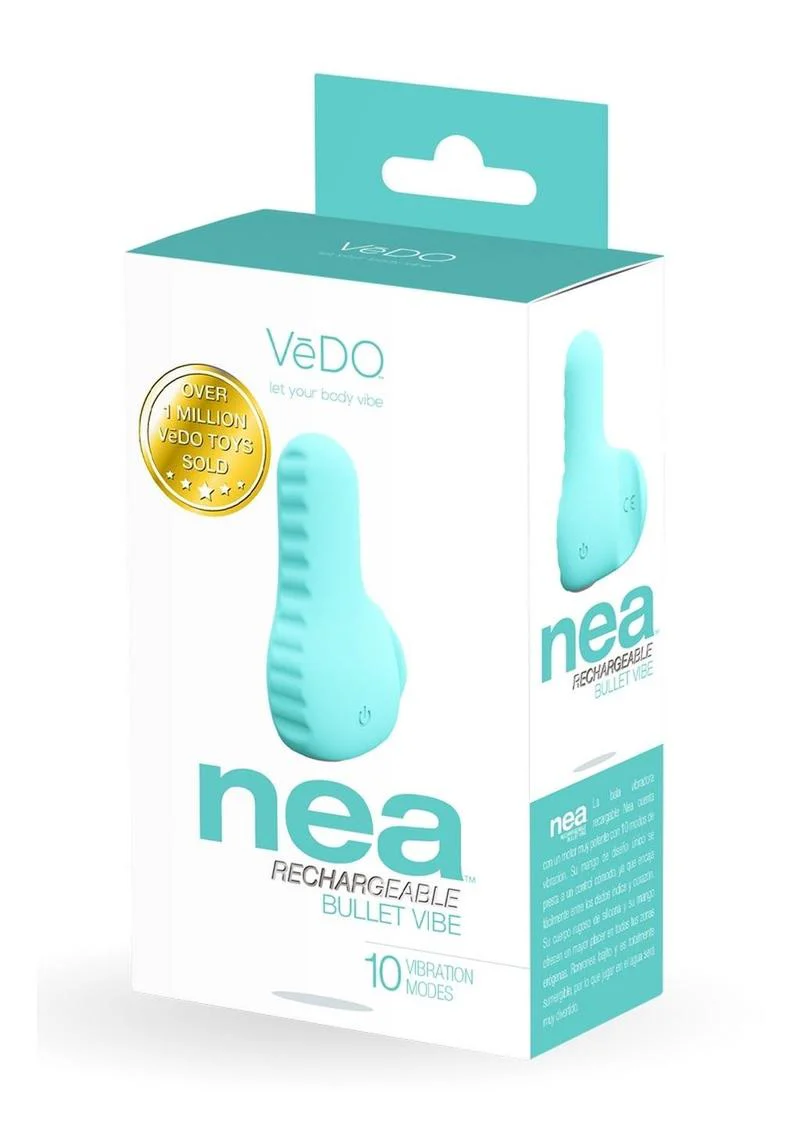 Vedo Nea Rechargeable Silicone Bullet Vibrator - Tease Me - Image 2