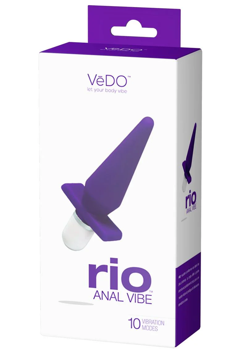 Vedo Rio Silicone Anal Vibrator - Into You - Image 2