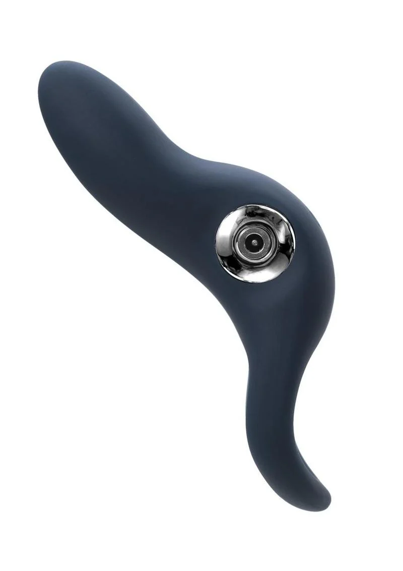 Vedo Sexy Bunny Rechargeable Silicone Couples Cock Ring - Black Pearl - Image 4