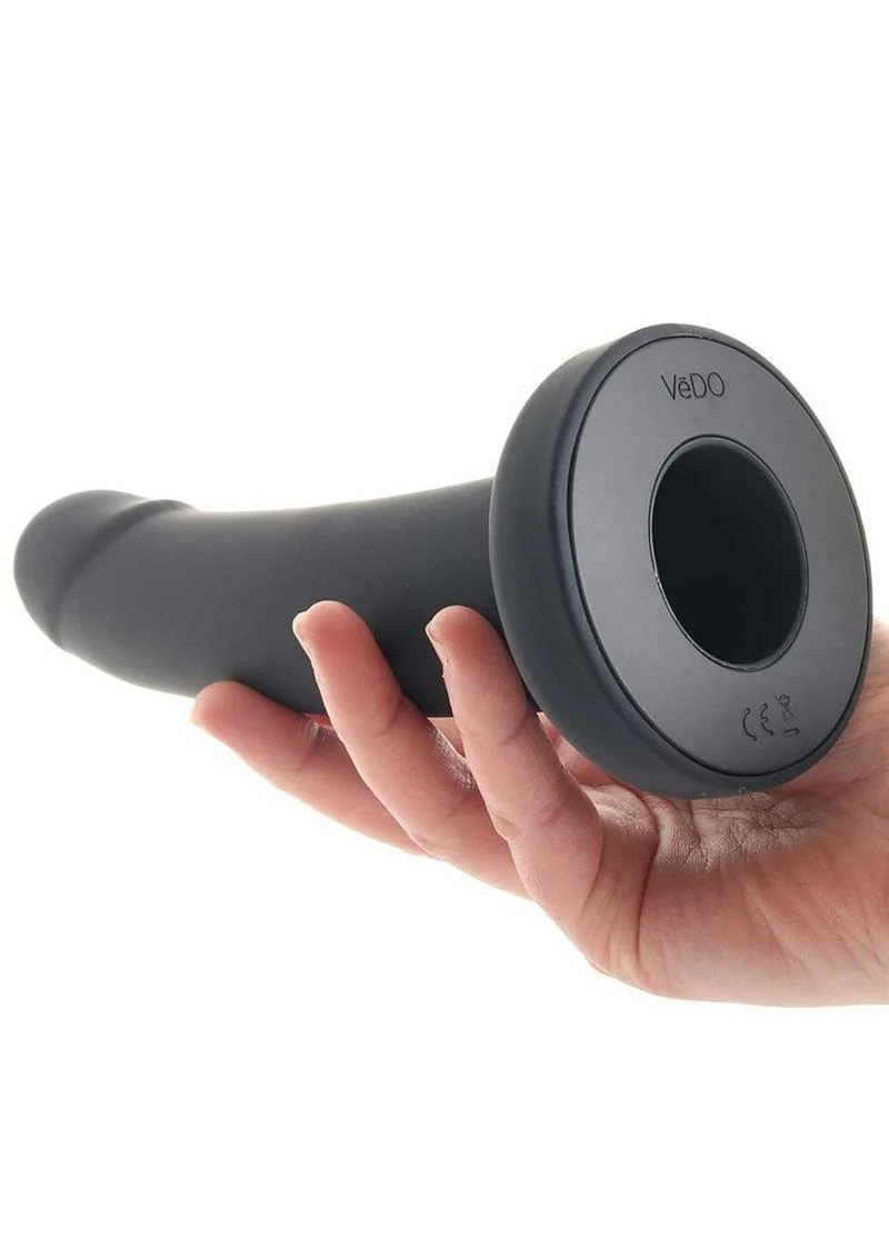 Vedo Strapped Silicone Rechargeable Vibrating Strap-On with Remote Control - Just - Image 4