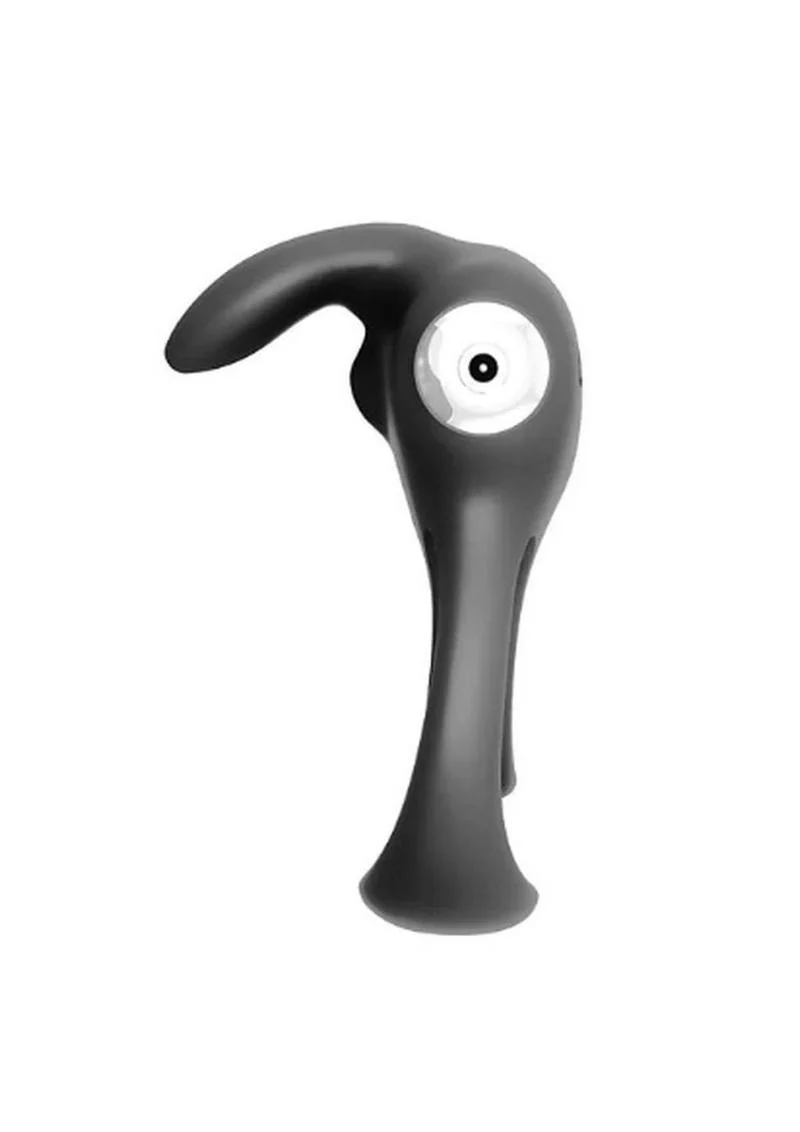 Vedo Thunder Bunny Rechargeable Silicone Dual Cock Ring - Just - Image 4