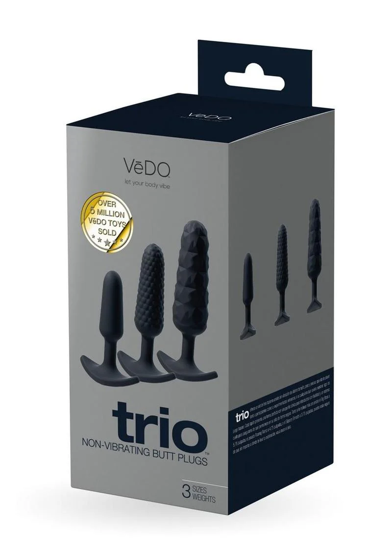 Vedo Trio Silicone Anal Plug - Image 2