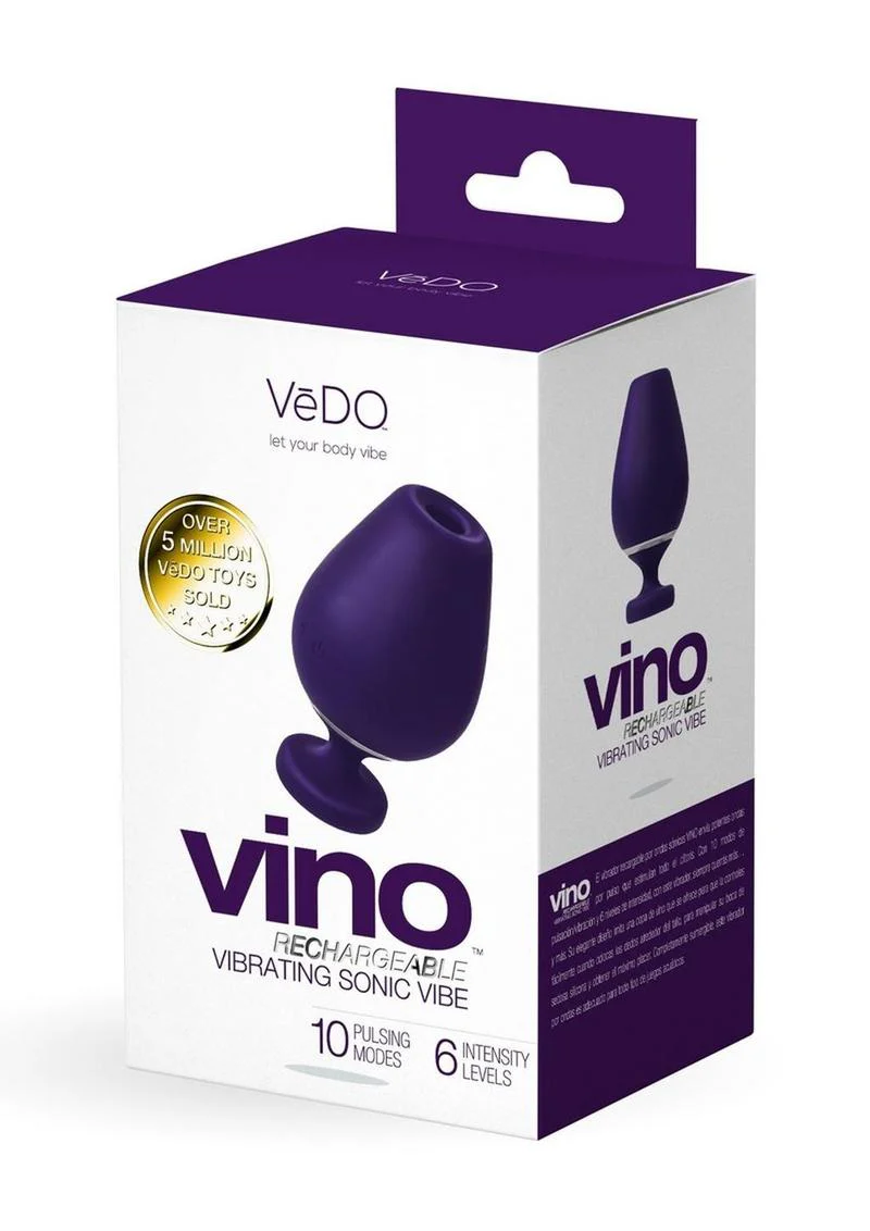 Vedo Vino Silicone Rechargeable Sonic Clitoral Vibrator - Image 2