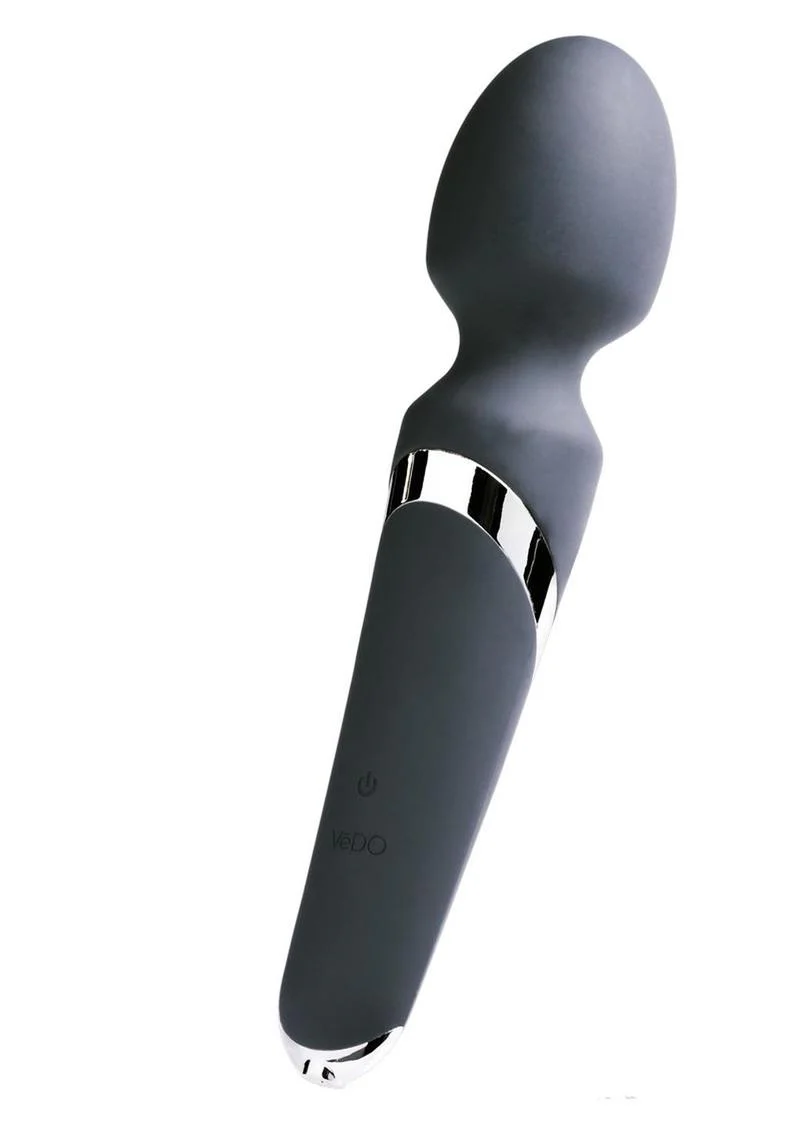 Vedo Wanda Rechargeable Silicone Wand Massager - Just - Image 3