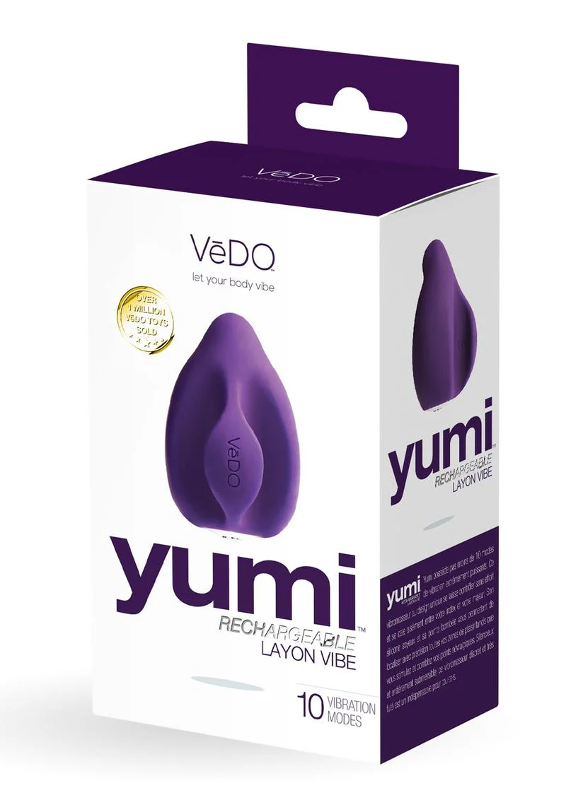 Vedo Yumi Rechargeable Silicone Layon Finger Vibrator - Image 2
