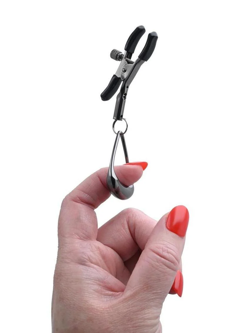 Velvet Noir Tuggable Nipple Clamps - Image 4