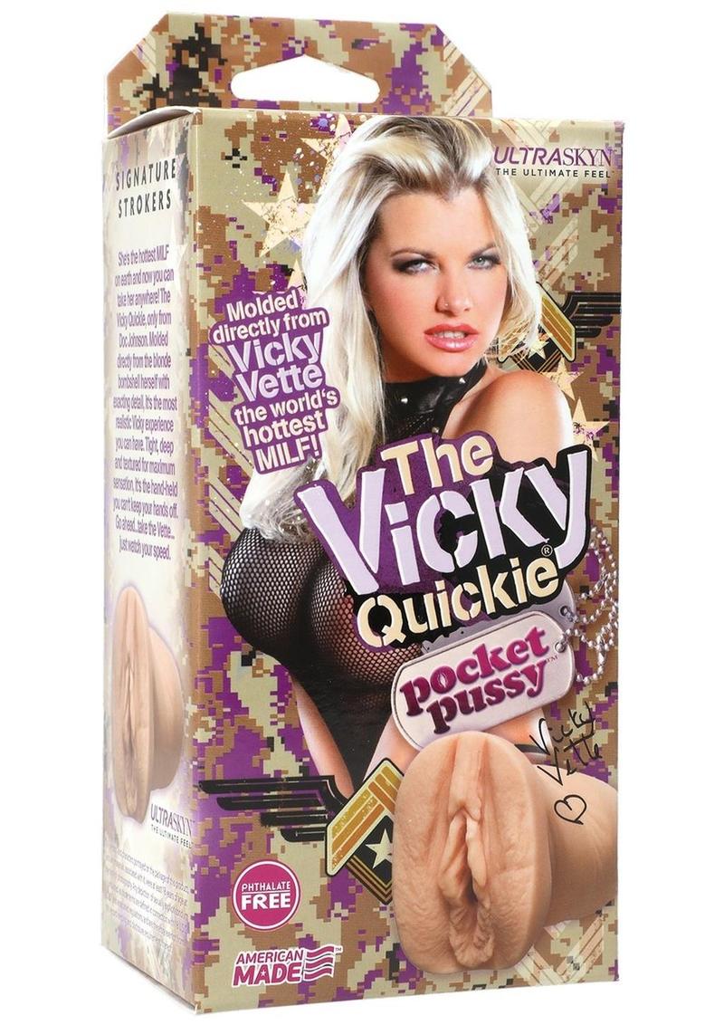 Vicky Vette The Vicky Quickie Ultraskyn Pocket Masturbator - Pussy - Image 2