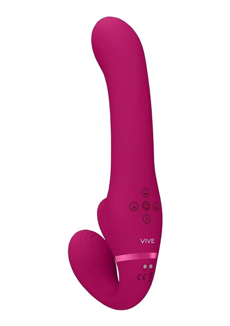Vive Al Rechargeable Silicone Dual Motor Strapless Strap-On - Image 2