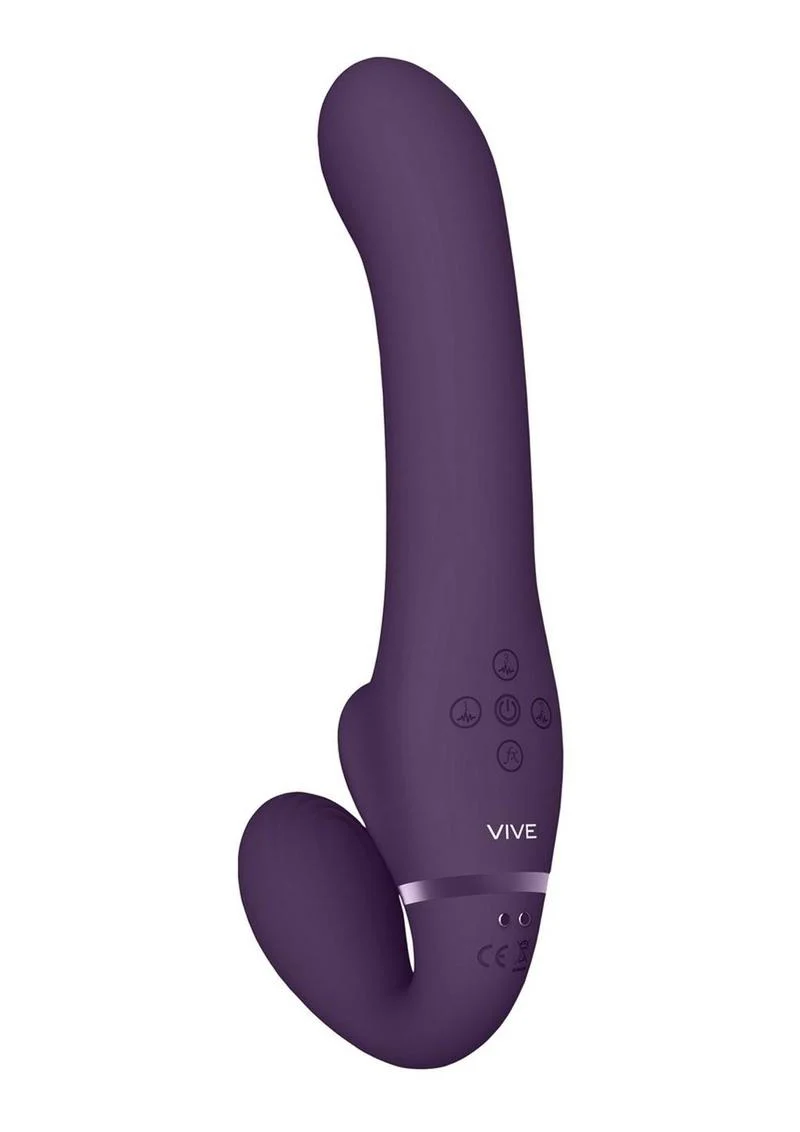Vive Al Rechargeable Silicone Dual Motor Strapless Strap-On - Image 5