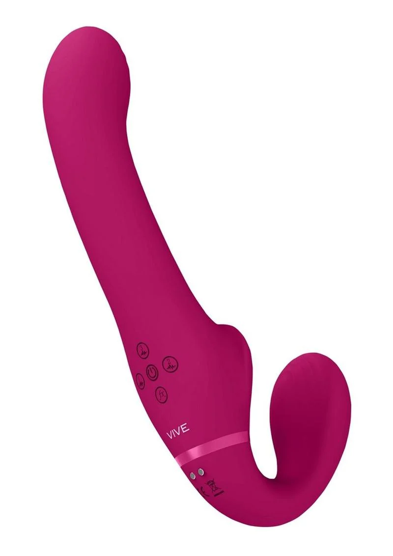 Vive Al Rechargeable Silicone Dual Motor Strapless Strap-On - Image 8