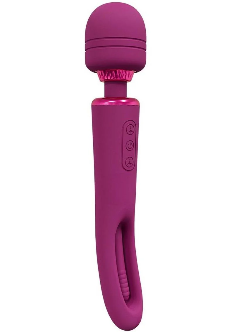 Vive Kiku Rechargeable Double Ended Wand with G-Spot Stimulator - Image 6