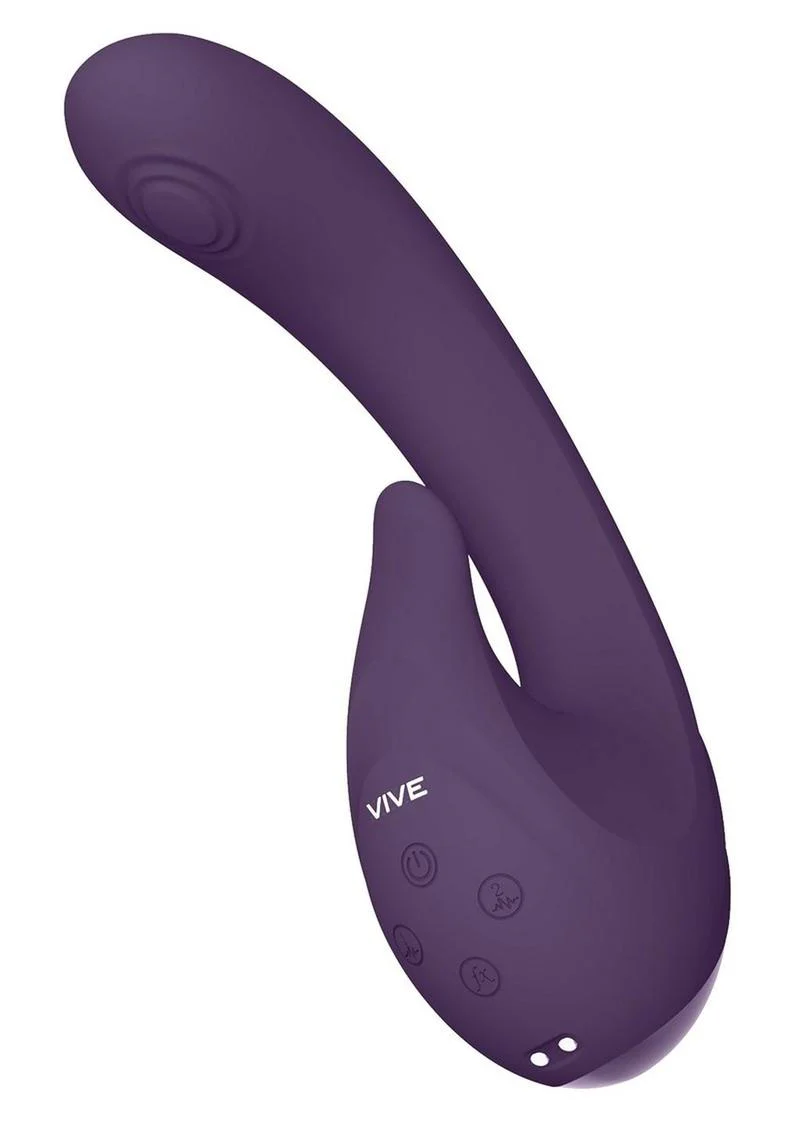 Vive Miki Rechargeable Silicone Pulse Wave and Flickering G-Spot Vibrator - Image 3