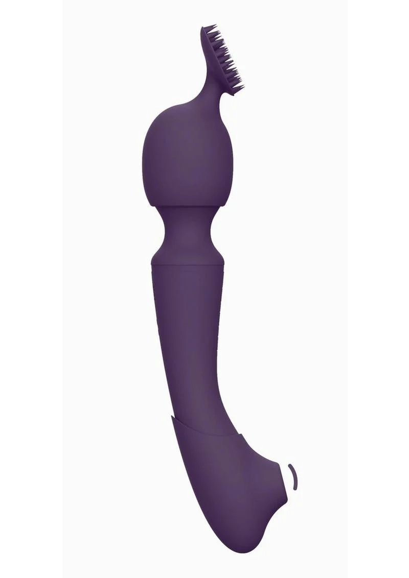 Vive Rechargeable Silicone Nami Pulse Wave and Vibrating Wand - Image 7