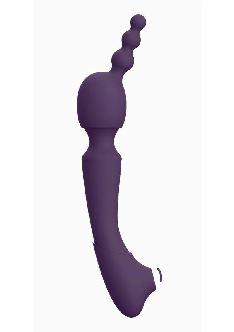 Vive Rechargeable Silicone Nami Pulse Wave and Vibrating Wand - Image 8