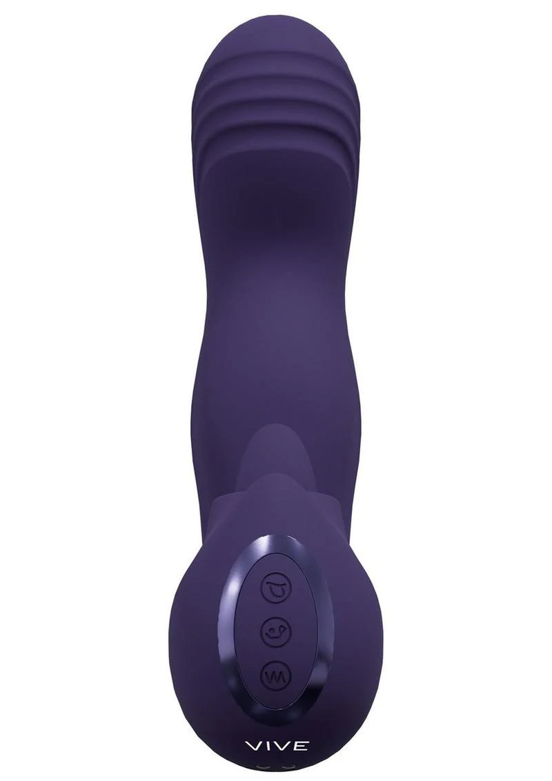 Vive Riko Rechargeable Silicone Triple Motor G-Spot Finger Motion Vibrator - Image 4