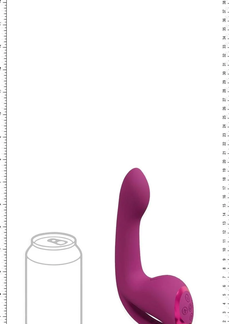 Vive Riko Rechargeable Silicone Triple Motor Thumper with Finger Motion Vibrator - Image 8