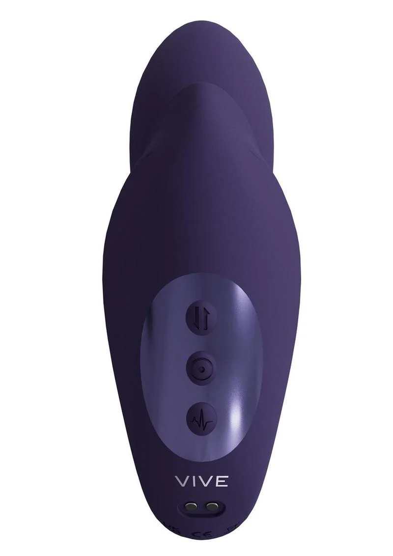 Vive Yuki Rechargeable Dual Motor G-Spot Vibrator with Massaging Beads - Image 4