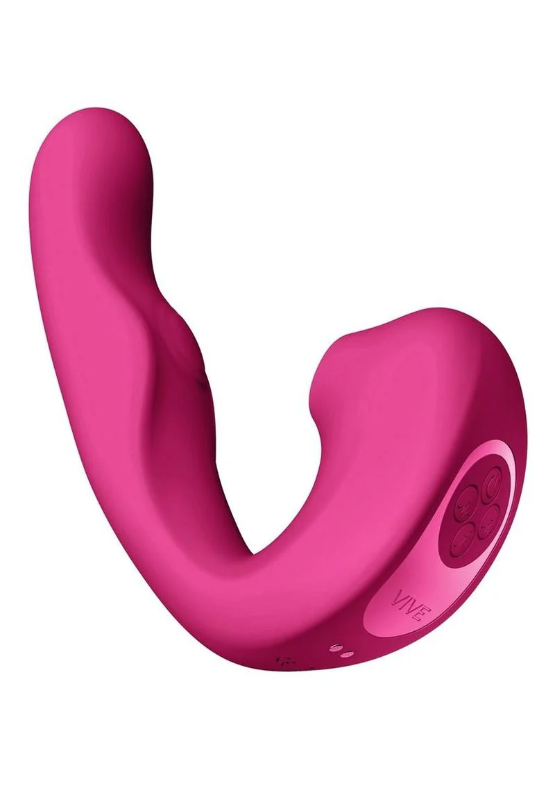 Vive Zaki Air Wave Pulse Wave and G-Spot Rechargeable Silicone Vibrator - Image 5