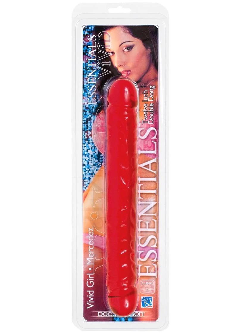Vivid Essentials Double Dildo - Image 2