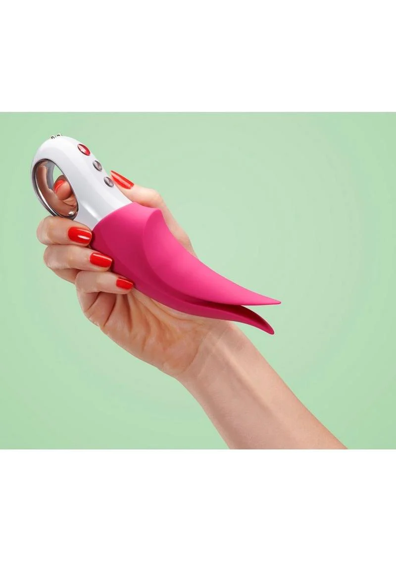 Volta Silicone Vibrating Stimulator - Blackberry - Image 4