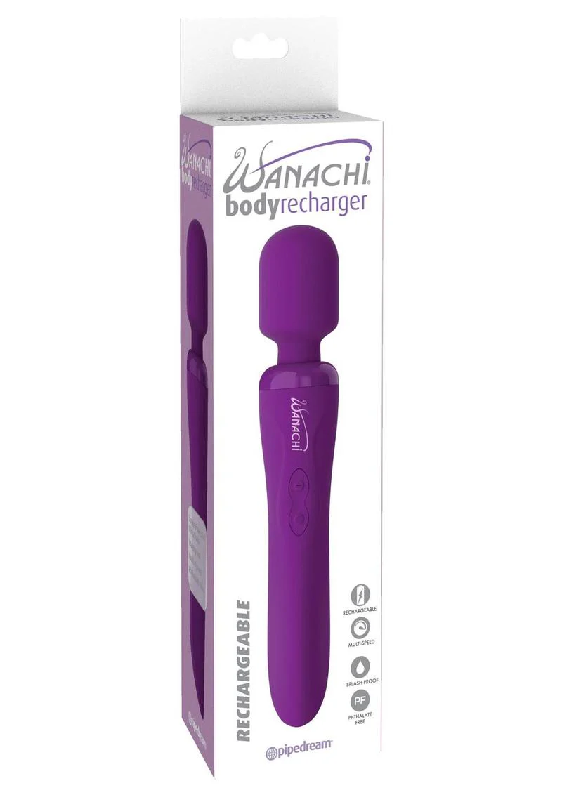 Wanachi Body Recharger Silicone Rechargeable Wand Massager - Image 5