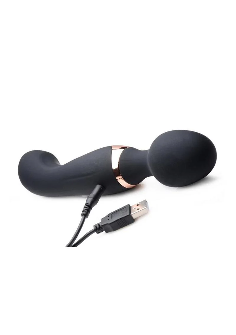 Wand Essentials Double Silicone Vibrating Wand Massager - Image 3