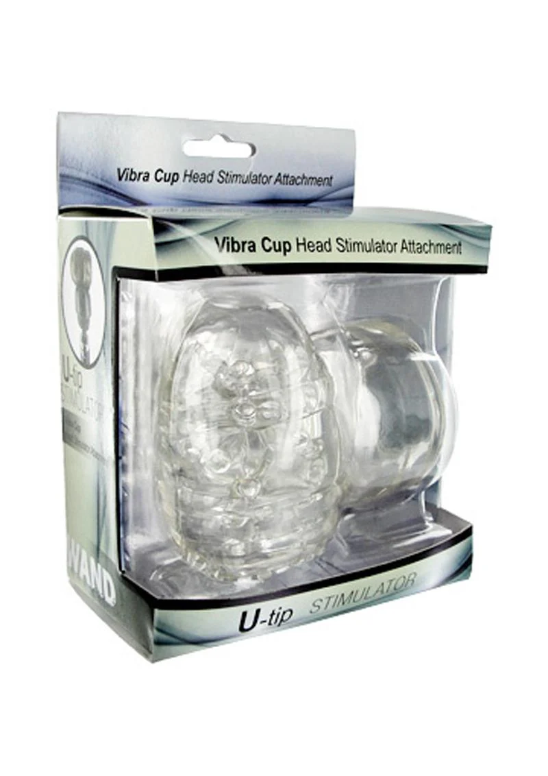 Wand Essentials Vibra Cup U-Tip Stimulator Attachment - Image 2