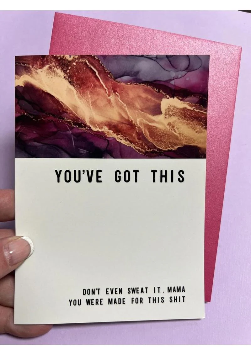 Warm Human You've Got This Greeting Card - Image 2