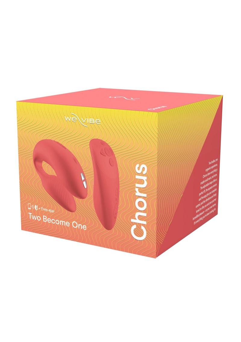 We-Vibe Chorus Rechargeable Couples Vibrator with Squeeze Control - Crave - Image 2
