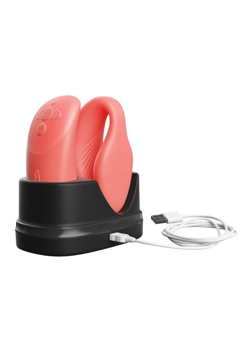 We-Vibe Chorus Rechargeable Couples Vibrator with Squeeze Control - Crave - Image 4