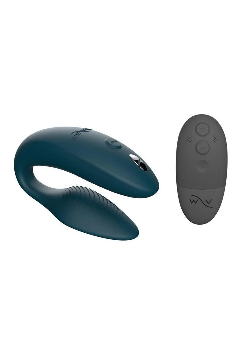 We-Vibe Sync 2 Rechargeable Silicone Couples Vibrator with Remote Control - Velvet - Image 3