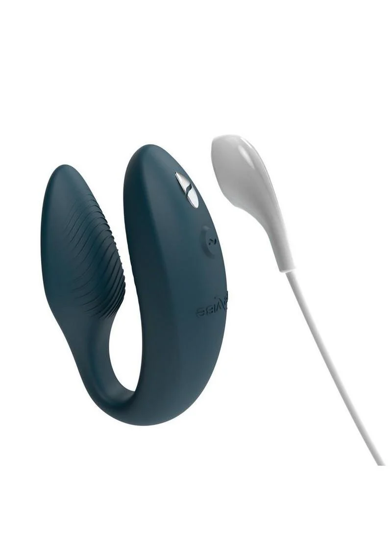 We-Vibe Sync 2 Rechargeable Silicone Couples Vibrator with Remote Control - Velvet - Image 4