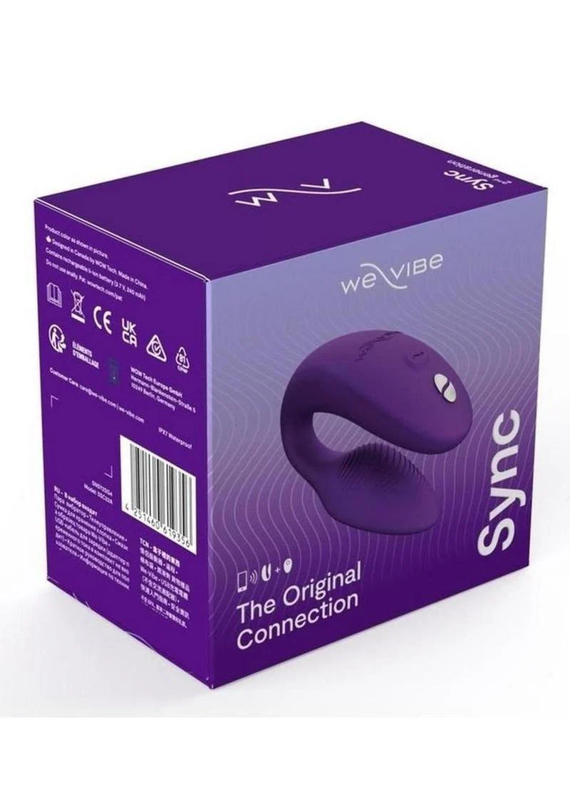 We-Vibe Sync 2nd Generation Rechargeable Silicone Couples Vibrator with Remote Control - Image 2