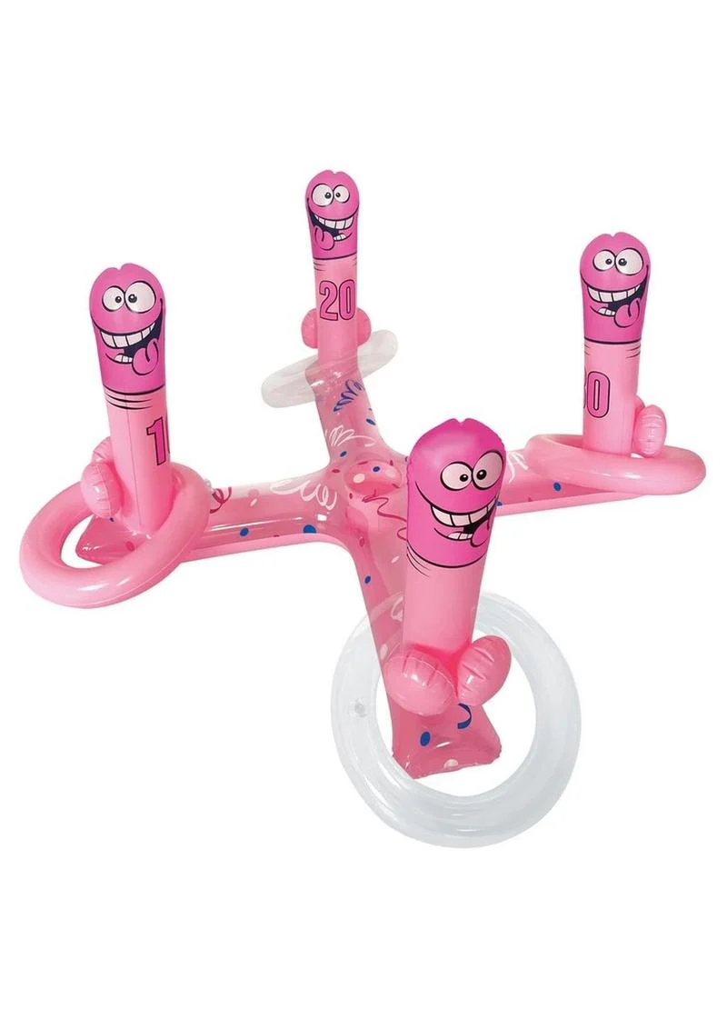Inflatable Pecker Ring Toss Game