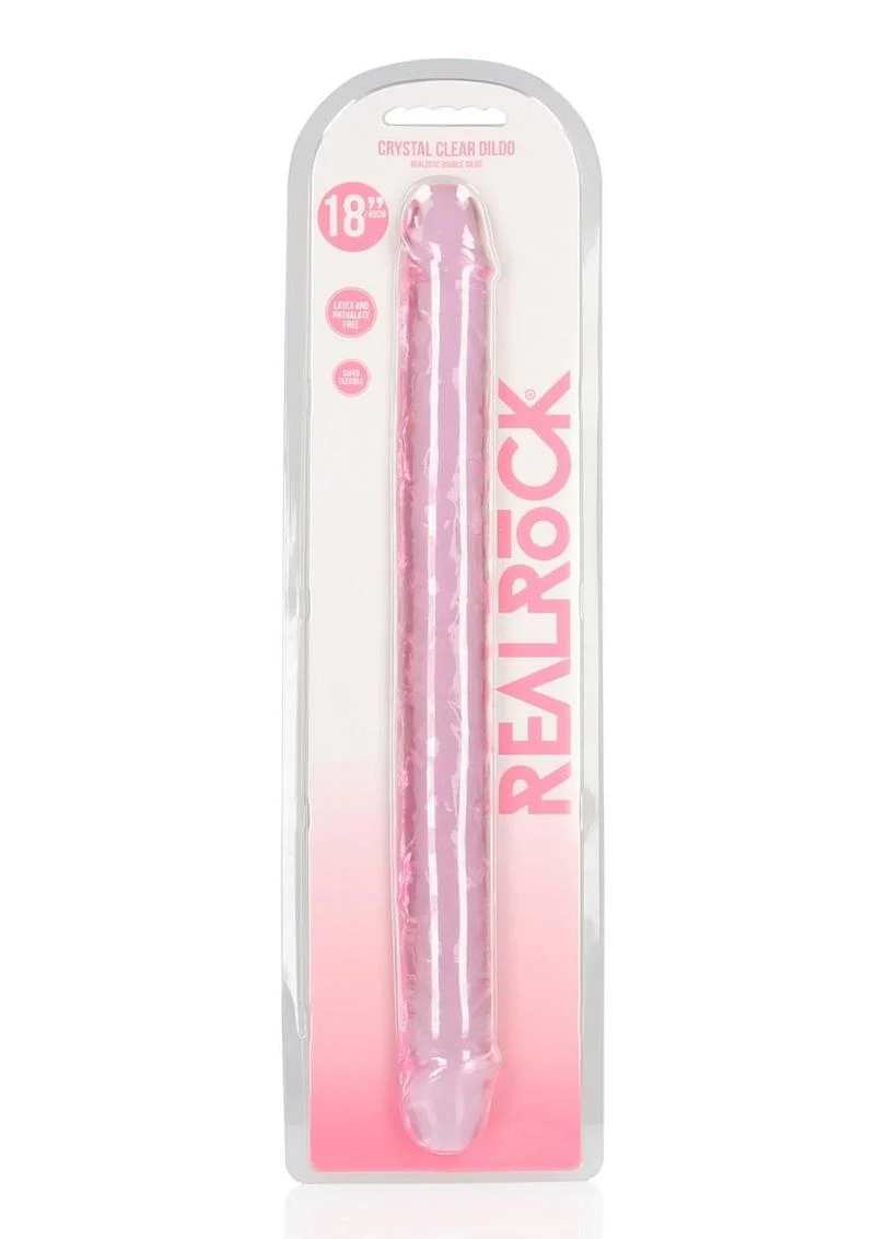 Realrock Crystal Clear Double Dong - Image 8