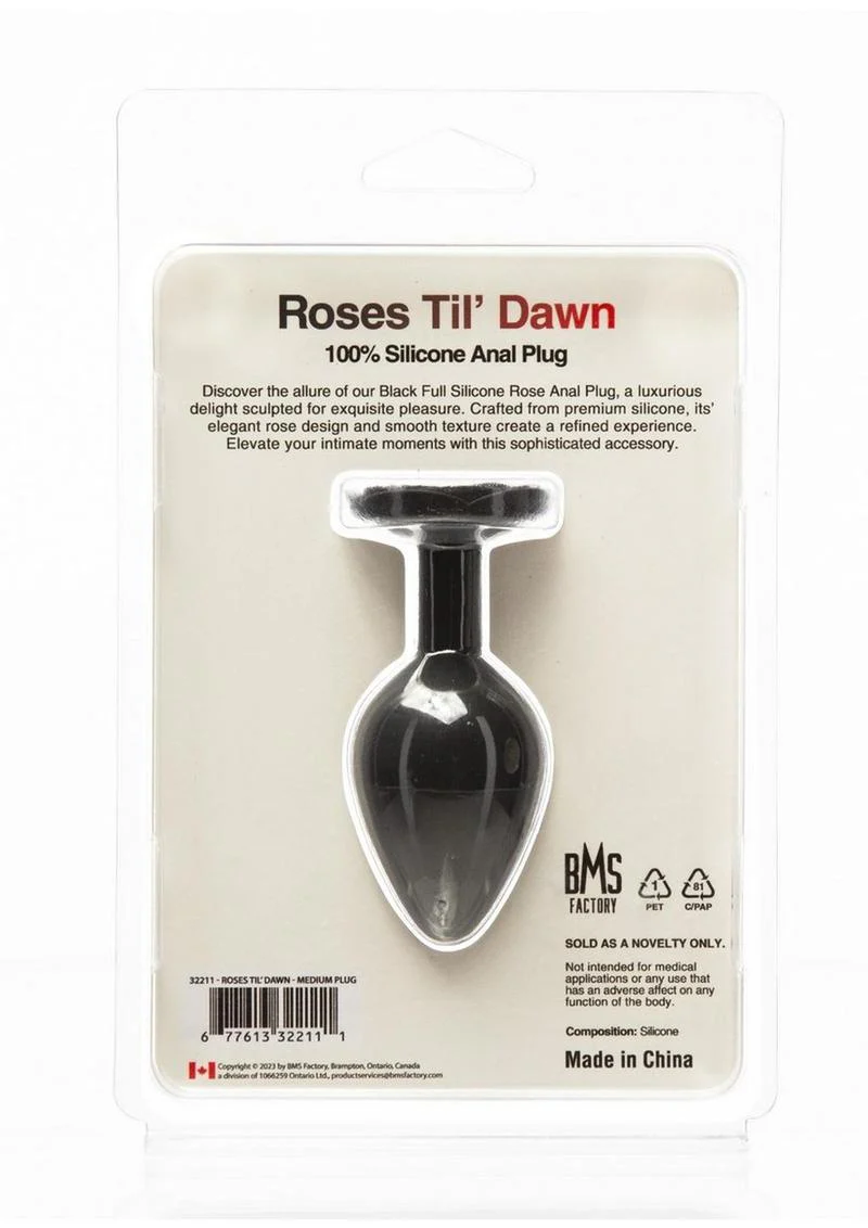 Roses Til Dawn Silicone Butt Plug - Image 7