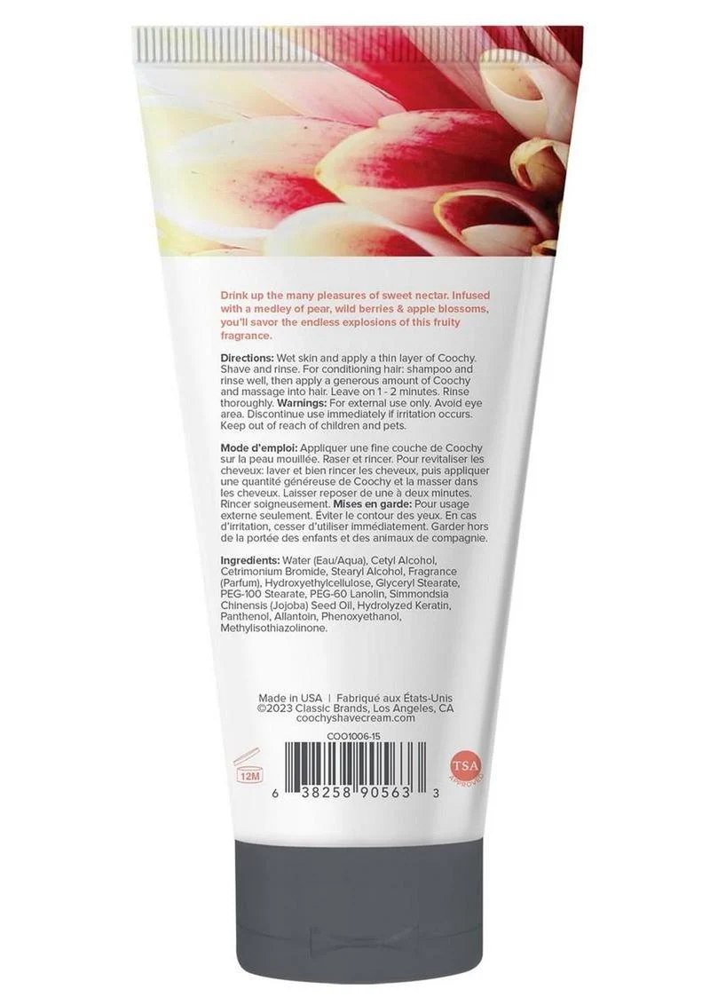 Coochy Shave Cream Sweet Nectar - Image 2
