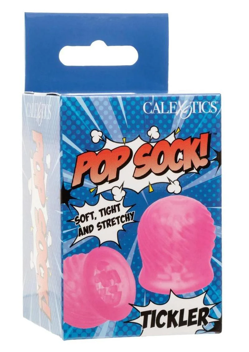 Pop Sock Tickler Reversible Textured Stroker - Image 2