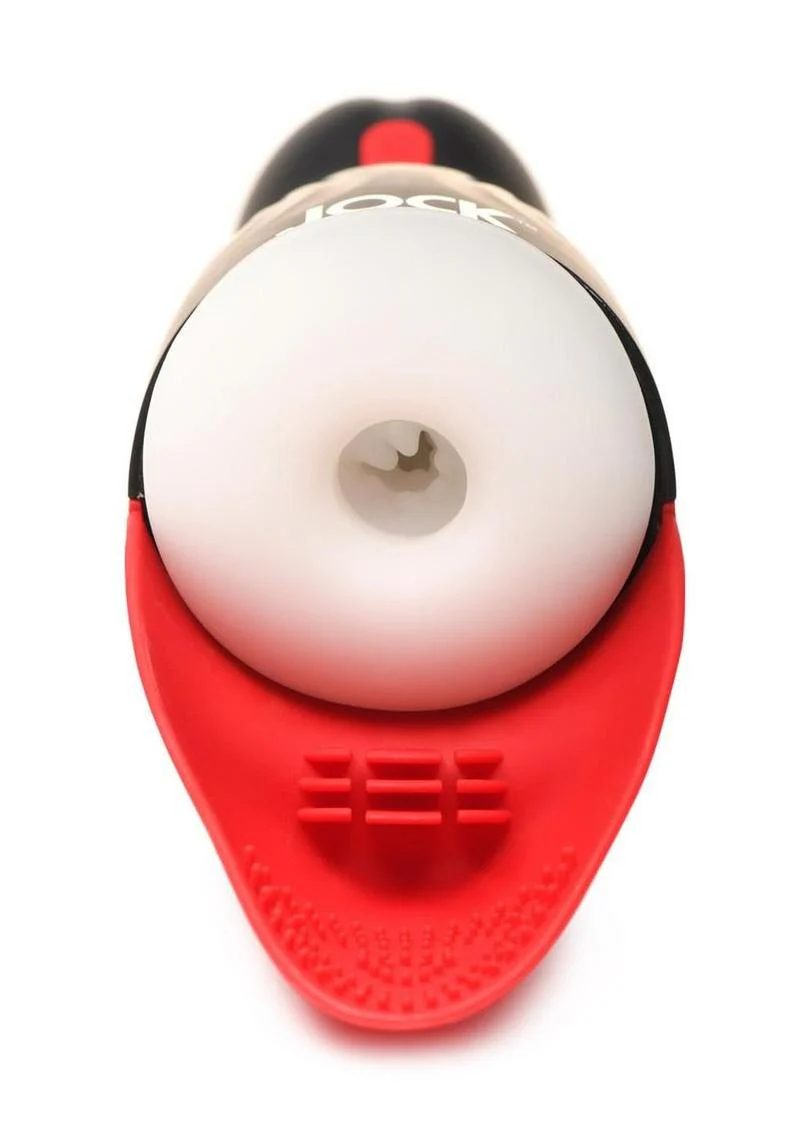Jock Sucking and Vibrating Rechargeable Masturbator - Image 3